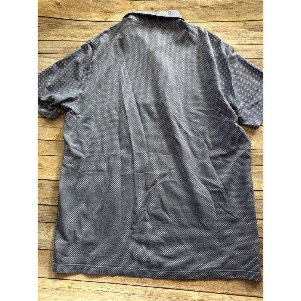 Masters Clubhouse Collection Shirt Mens XL Blue Cotton Golf Polo Made Italy - Picture 7 of 7